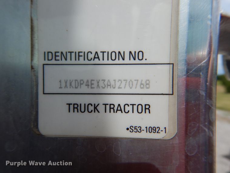 image for item HT9257 2010 Kenworth T800  crane truck