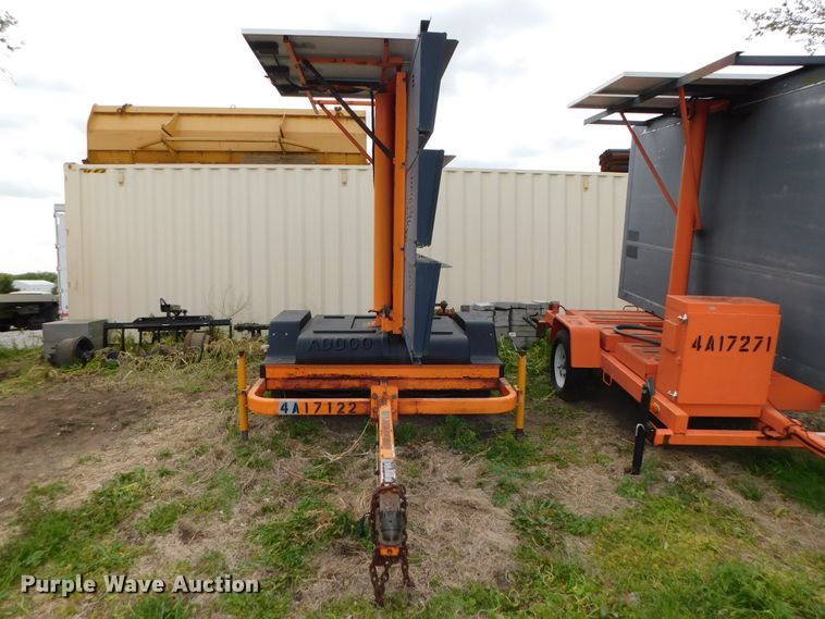 image for item HX9309 Addco  message board trailer