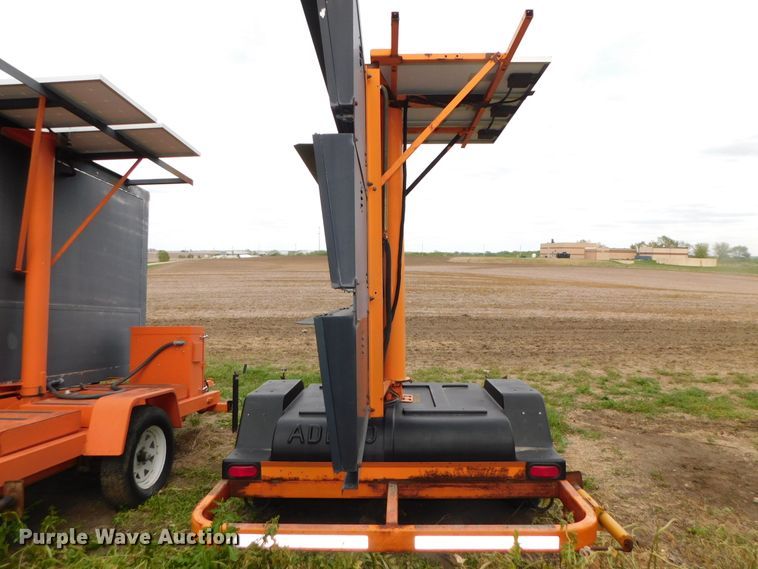 image for item HX9309 Addco  message board trailer