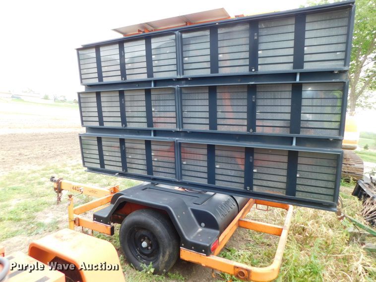 image for item HX9309 Addco  message board trailer