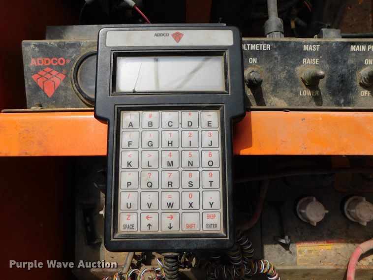 image for item HX9309 Addco  message board trailer