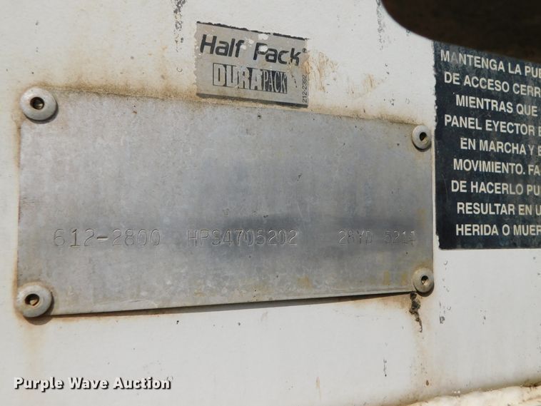 image for item HX9314 2006 Mack MR690S  refuse truck