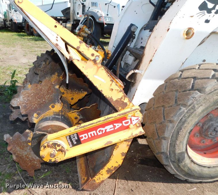image for item HX9315 Brown Bear RM24B 6'W skid steer compost aerator