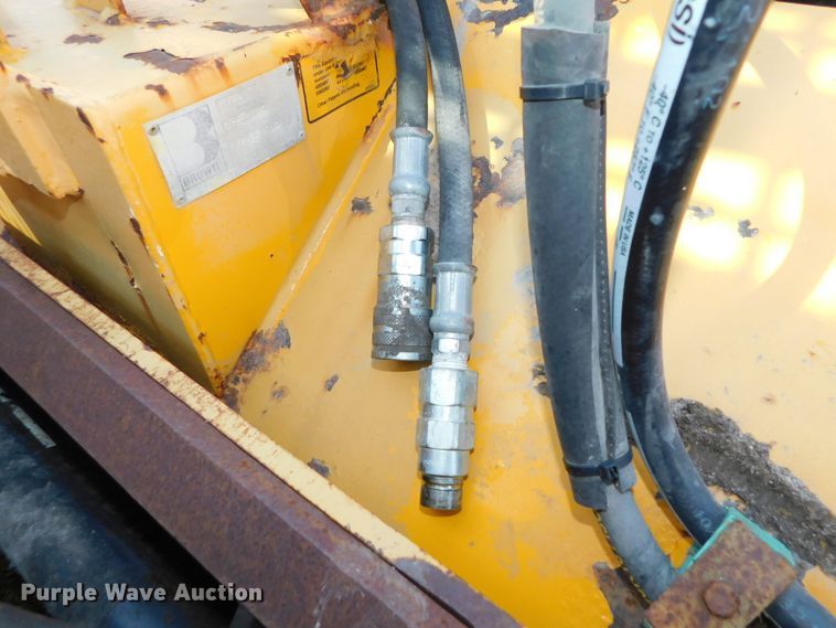 image for item HX9315 Brown Bear RM24B 6'W skid steer compost aerator