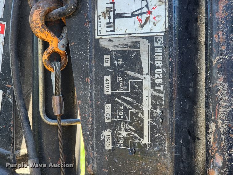 image for item IF9792 Hiab 026T  truck crane