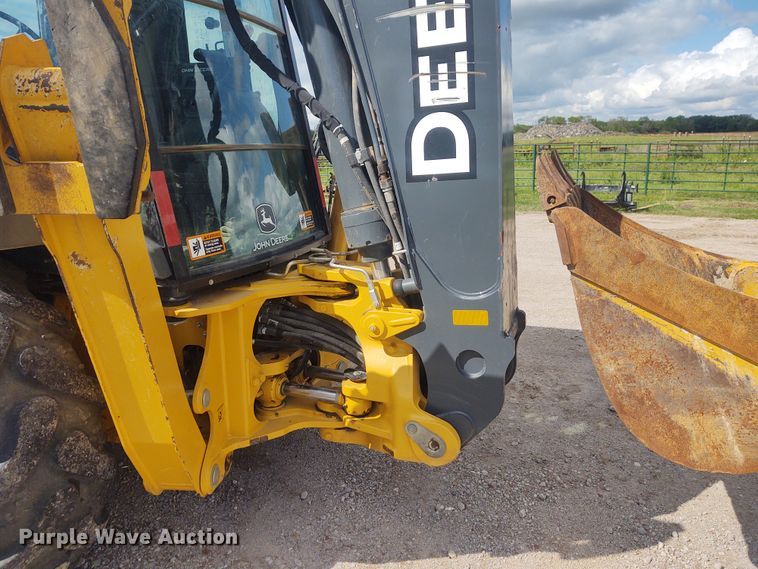 image for item IK9318 2018 John Deere 410L  backhoe