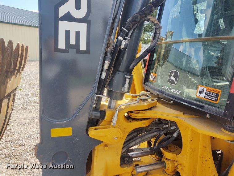 image for item IK9318 2018 John Deere 410L  backhoe