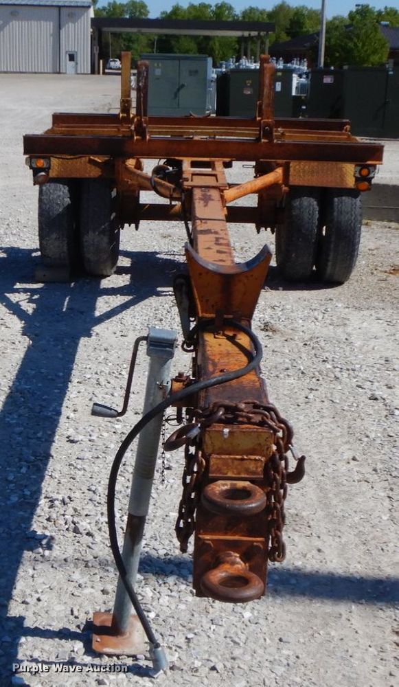 image for item IL9366 1995 Eagle UT&B Model H  pole trailer