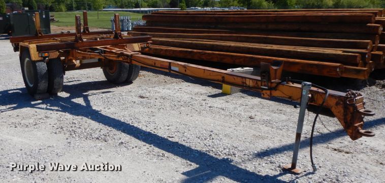 image for item IL9366 1995 Eagle UT&B Model H  pole trailer