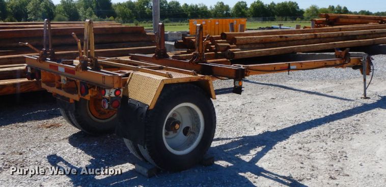 image for item IL9366 1995 Eagle UT&B Model H  pole trailer