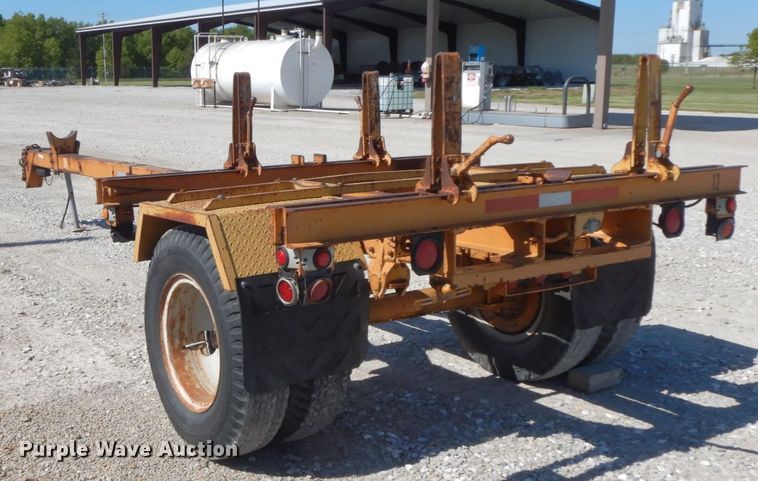 image for item IL9366 1995 Eagle UT&B Model H  pole trailer