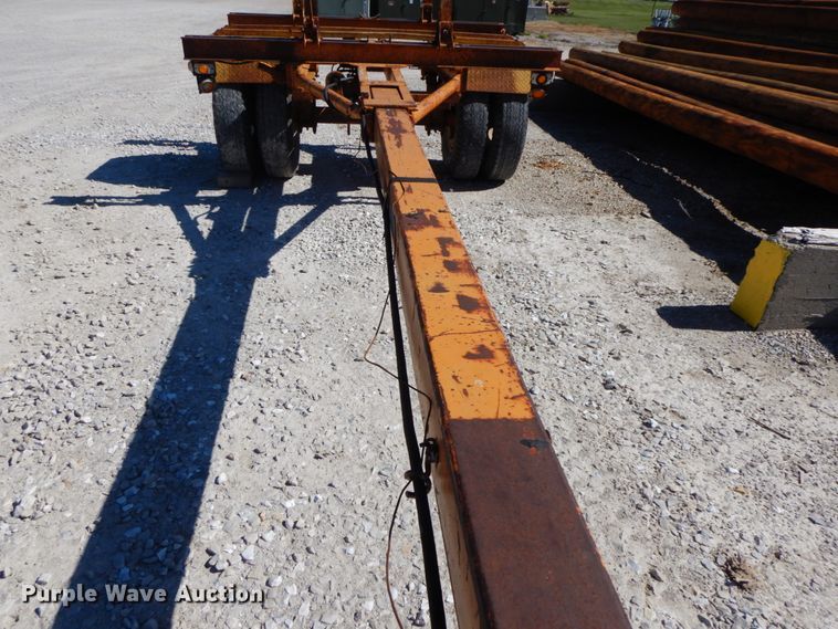 image for item IL9366 1995 Eagle UT&B Model H  pole trailer