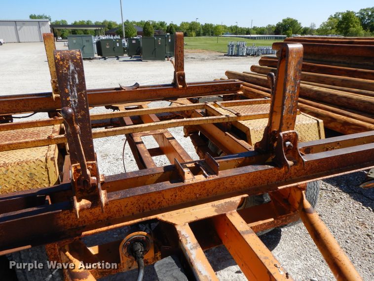 image for item IL9366 1995 Eagle UT&B Model H  pole trailer