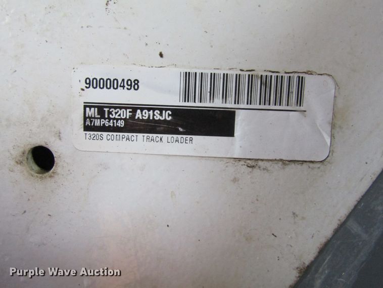 image for item IL9374 2011 Bobcat T320  tracked skid steer loader