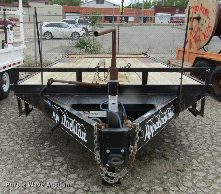 image for item IL9391 2016 Appalachian  tilt deck equipment trailer