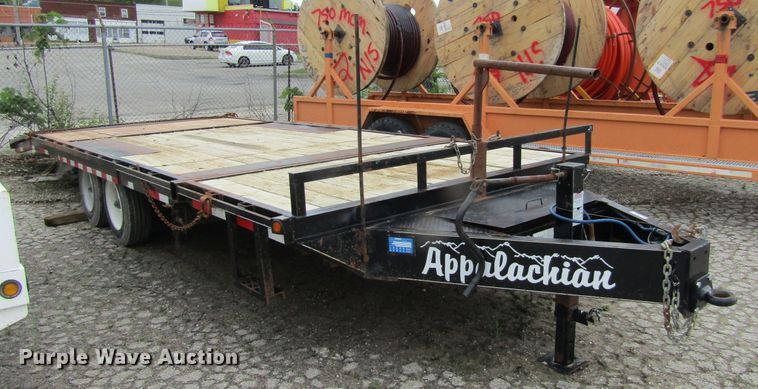 image for item IL9391 2016 Appalachian  tilt deck equipment trailer
