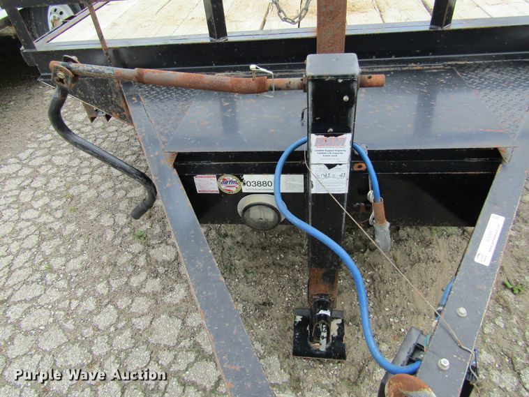 image for item IL9391 2016 Appalachian  tilt deck equipment trailer