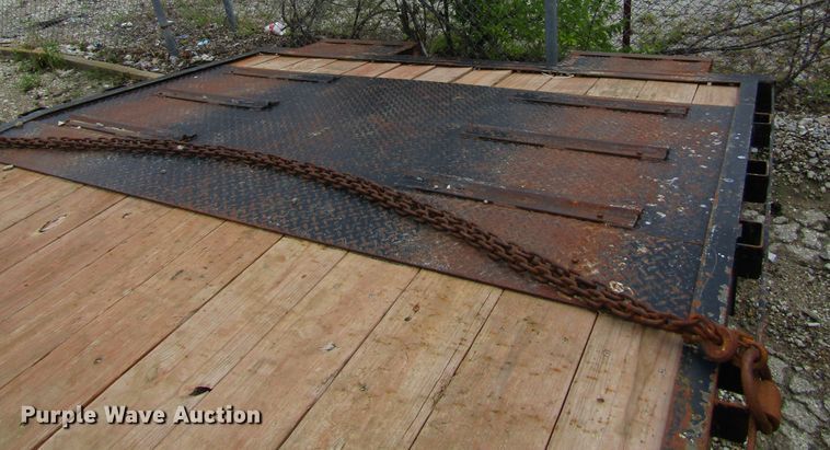 image for item IL9391 2016 Appalachian  tilt deck equipment trailer