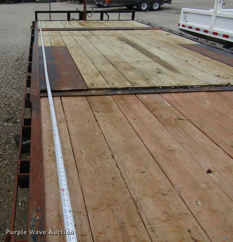 image for item IL9391 2016 Appalachian  tilt deck equipment trailer