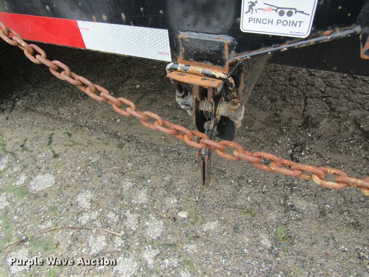 image for item IL9391 2016 Appalachian  tilt deck equipment trailer