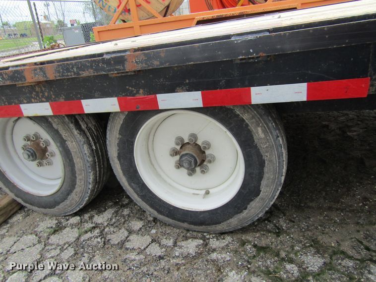 image for item IL9391 2016 Appalachian  tilt deck equipment trailer
