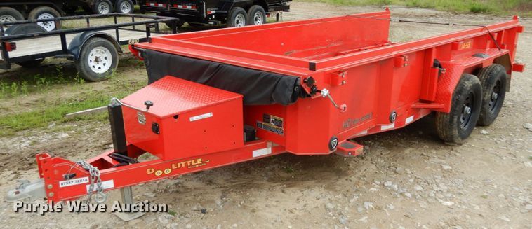 image for item IL9421 2021 Doolittle 7214-SS  utility trailer