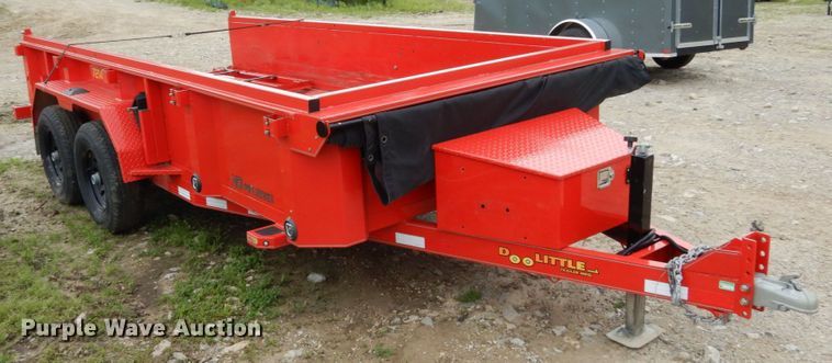 image for item IL9421 2021 Doolittle 7214-SS  utility trailer