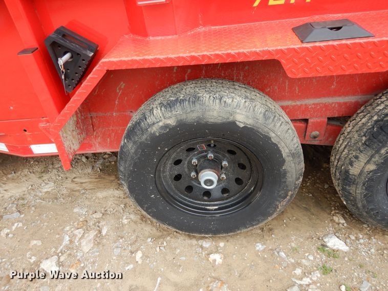 image for item IL9421 2021 Doolittle 7214-SS  utility trailer