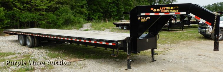 image for item IL9422 2021 Doolittle 8.5x40 22K  flatbed trailer