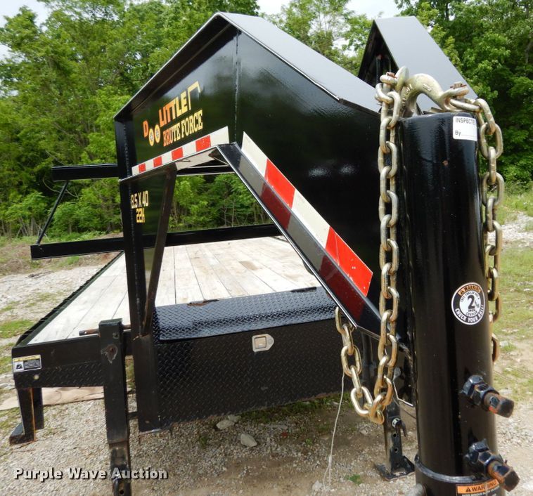 image for item IL9422 2021 Doolittle 8.5x40 22K  flatbed trailer