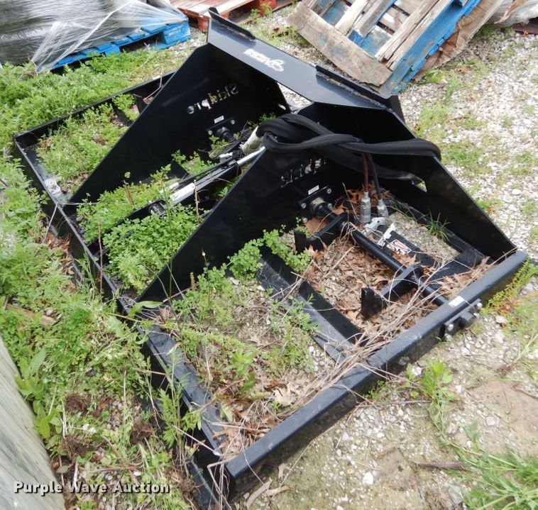 image for item IL9424 Skid Pro 7'W skid steer landscape rake