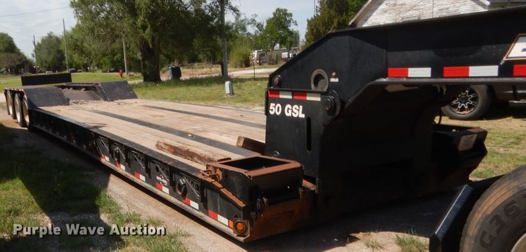 image for item IP9759 2017 Eager Beaver 50GL  lowboy equipment trailer