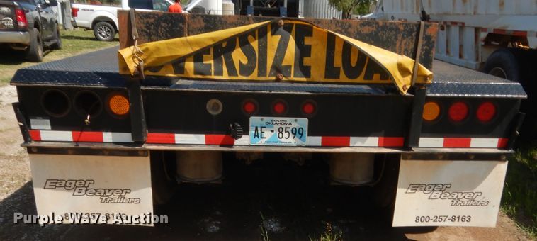 image for item IP9759 2017 Eager Beaver 50GL  lowboy equipment trailer