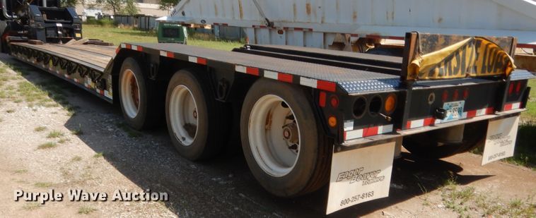 image for item IP9759 2017 Eager Beaver 50GL  lowboy equipment trailer