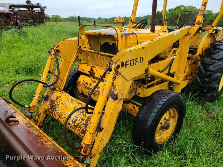 image for item IQ9180 Ford  backhoe