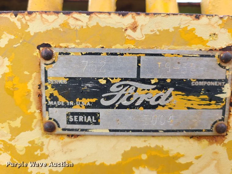 image for item IQ9180 Ford  backhoe