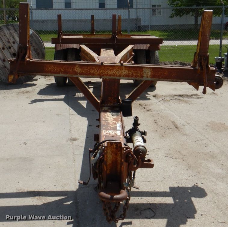 image for item IQ9464 1991 Evans-Plugge P14DS9 pole trailer