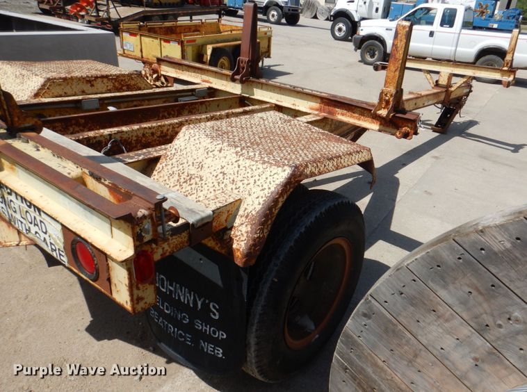 image for item IQ9464 1991 Evans-Plugge P14DS9 pole trailer