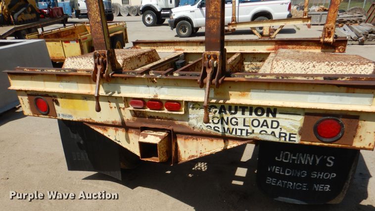 image for item IQ9464 1991 Evans-Plugge P14DS9 pole trailer