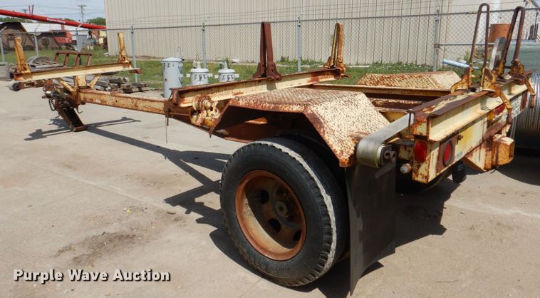 image for item IQ9464 1991 Evans-Plugge P14DS9 pole trailer