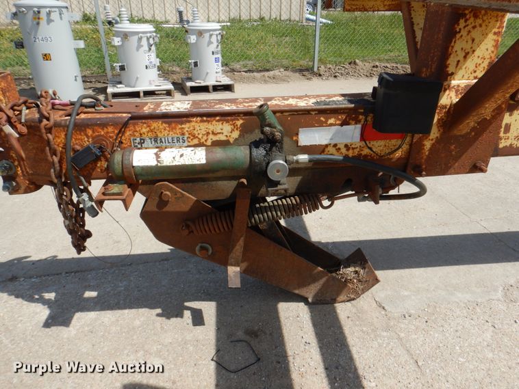 image for item IQ9464 1991 Evans-Plugge P14DS9 pole trailer