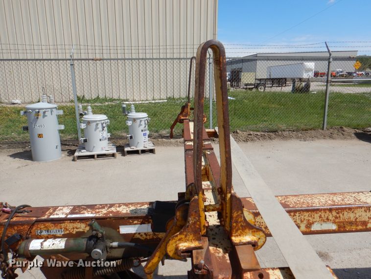 image for item IQ9464 1991 Evans-Plugge P14DS9 pole trailer