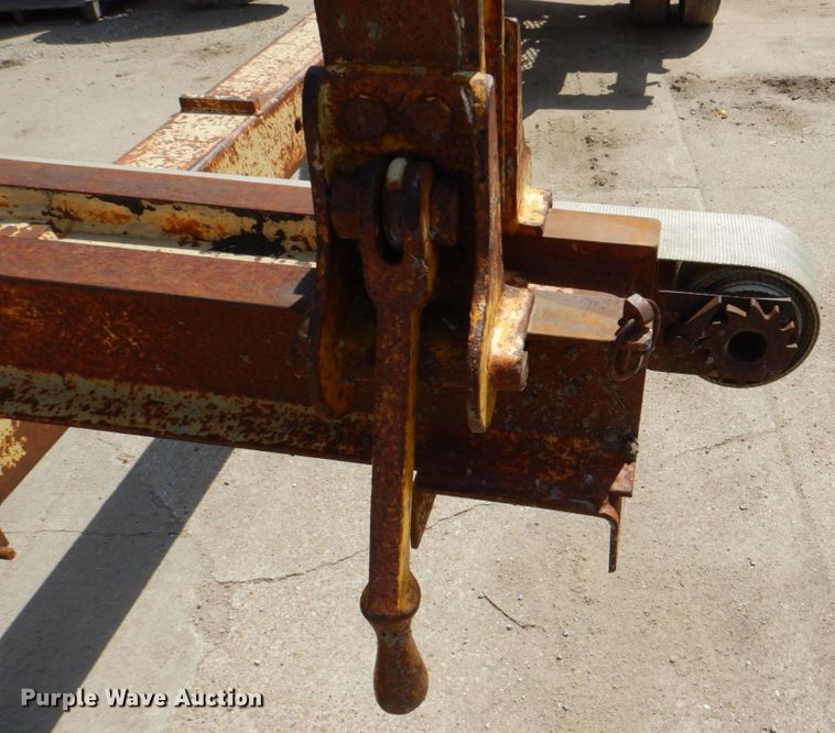 image for item IQ9464 1991 Evans-Plugge P14DS9 pole trailer