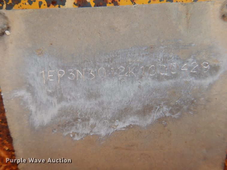 image for item IQ9464 1991 Evans-Plugge P14DS9 pole trailer