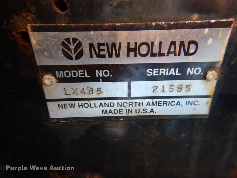 image for item IQ9480 1999 New Holland LX485  skid steer loader