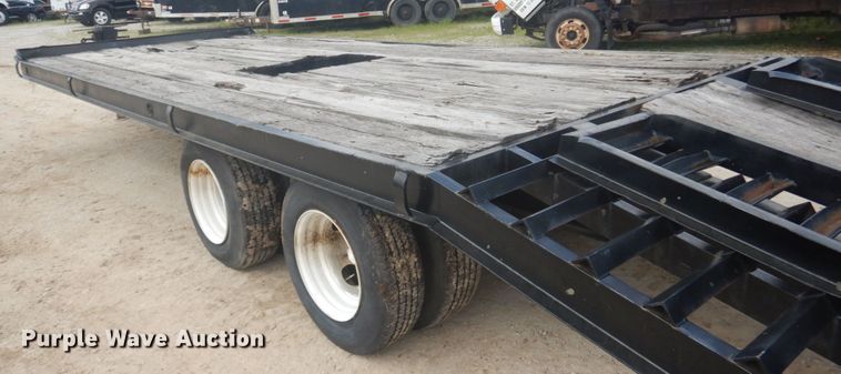image for item IT9055 1994 Cronkhite  equipment trailer