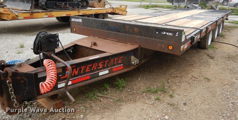 image for item IT9061 2009 Interstate 50TDL  tilt deck equipment trailer