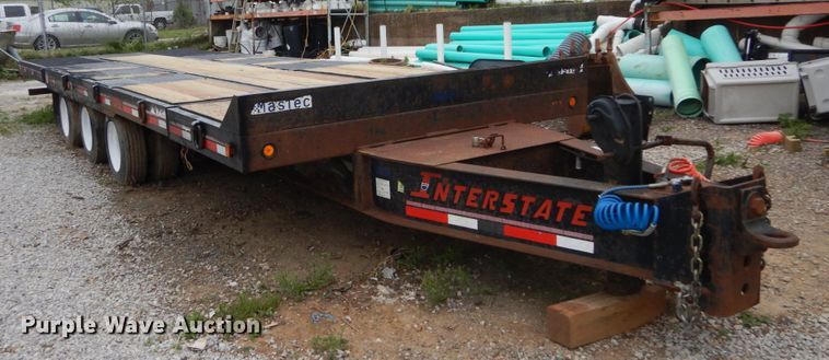 image for item IT9061 2009 Interstate 50TDL  tilt deck equipment trailer