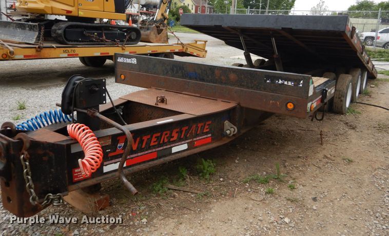 image for item IT9061 2009 Interstate 50TDL  tilt deck equipment trailer