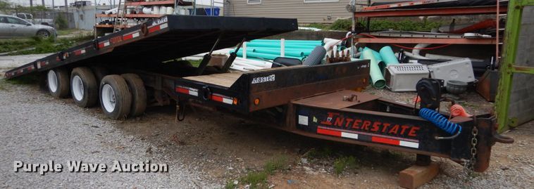 image for item IT9061 2009 Interstate 50TDL  tilt deck equipment trailer